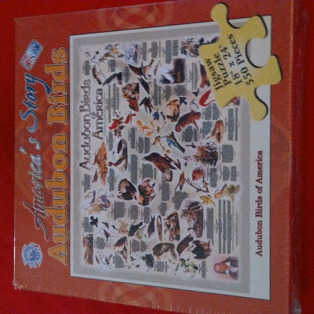 New Audubon Birds Puzzle, 550 Pieces